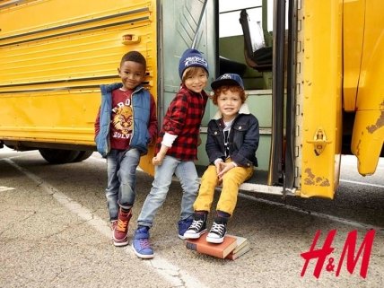 Kids Fashion: осенняя коллекция H&M “Снова в школу 2014” - изображение №2