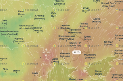 Погода в Украине 8 мая