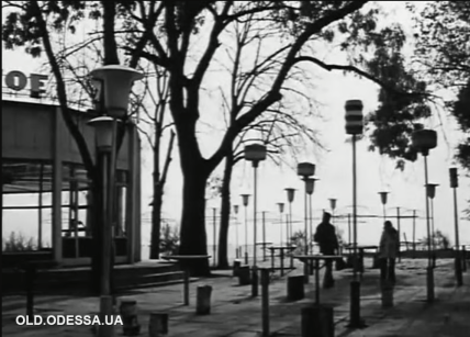 Кафе на 11 станції Великого Фонтану у 1965 році