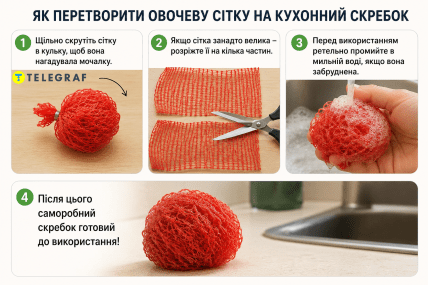 Схема как сделать кухонный скребок