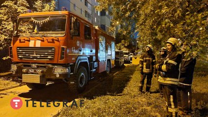 На Троещине дежурят спасатели ГСЧС /telegraf.com.ua