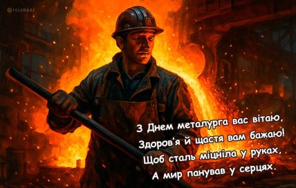день металурга листівки привітання картинки