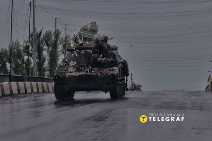 Українські захисники в Дружківці