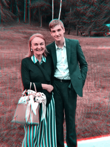 Ірина Абельська, син Коленька