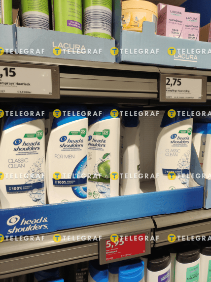 Цена на шампунь в Германии