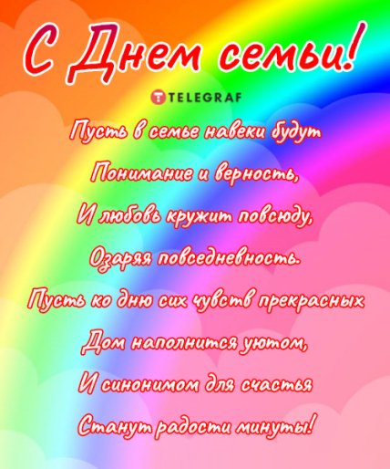 Открытки с Днем семьи 2022