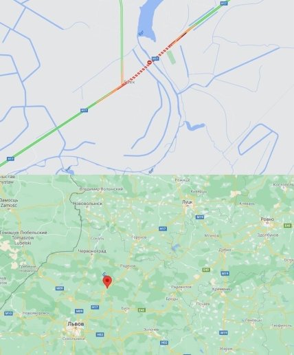 Мост на трассе Львов-Луцк обвалился