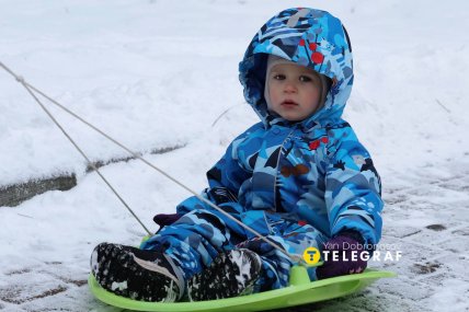 Первый снег в Харькове 2025