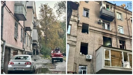 Наслідки аорожої атаки на Запоріжжя