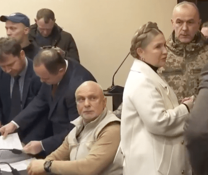 Александр Тимошенко на судебном заседании