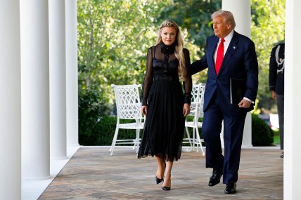 Трамп и Эрика Кирк