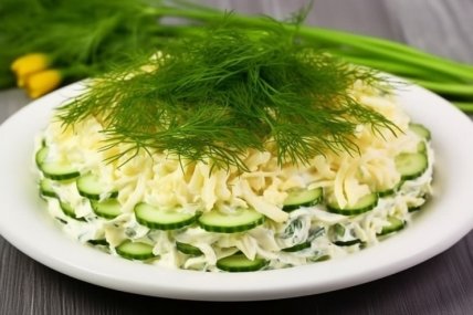 Удивите гостей необычным салатом