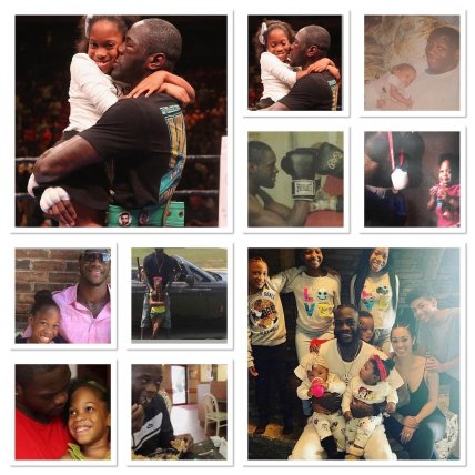 Деонтей Вайлдер із дочкою Наєю