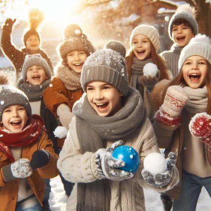 дети поют колядки