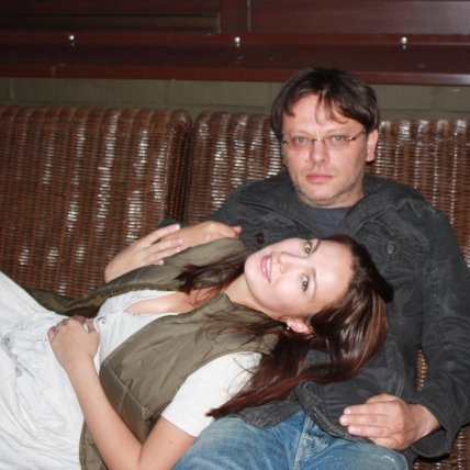 Евгения Брик с мужем Валерием Тодоровским