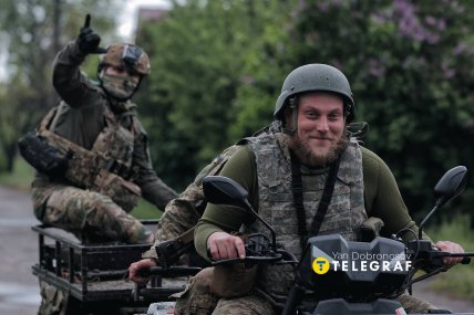 Українські захисники в Дружківці