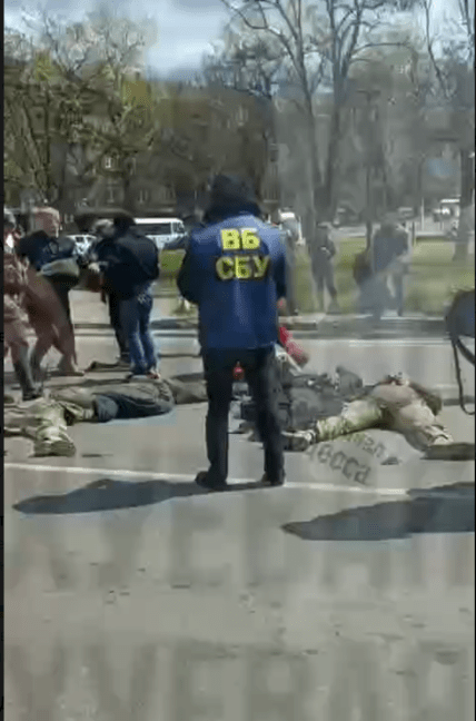 Затримання співробітників ТЦК