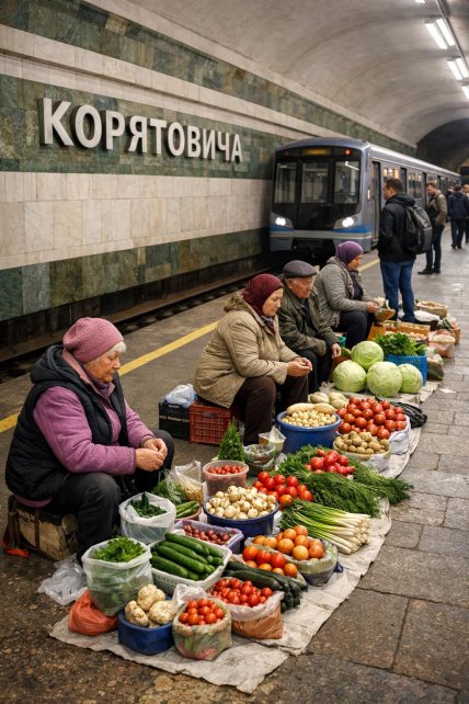 Корятовича - станція в уявному метро Ужгорода