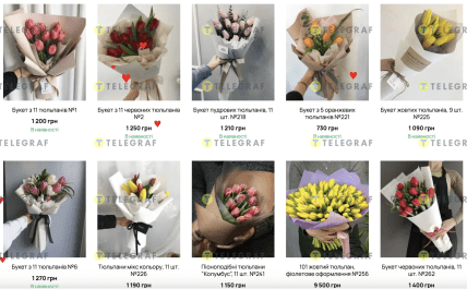 Ціни на квіти в Києві