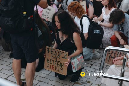 Марш «За диалог и реформы в оборонной сфере». Фото: Ян Доброносов/"Телеграф"