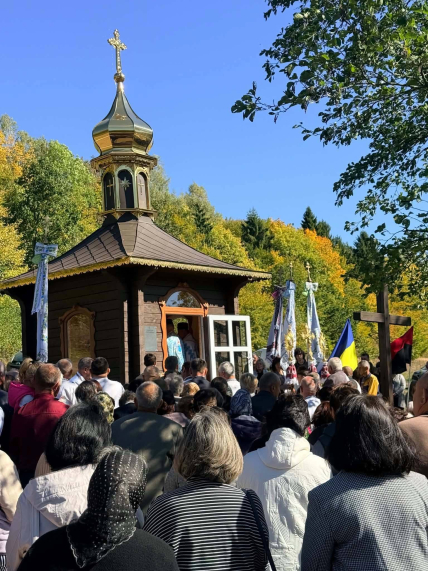 Освячення каплиці на честь Пресвятої Богородиці