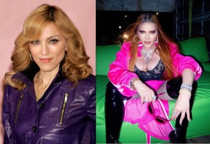 Как выглядела Мадонна раньше и сейчас
