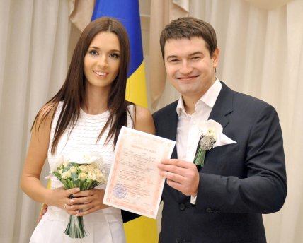 Андрій Ющенко і його перша дружина Єлизавета