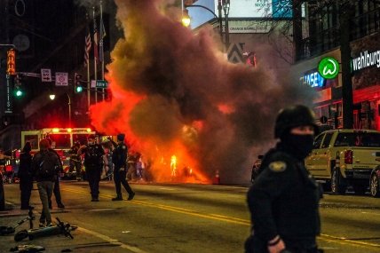 Атланта протесты 2023