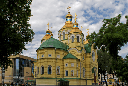 Собор на вулиці Соборній у Рівному