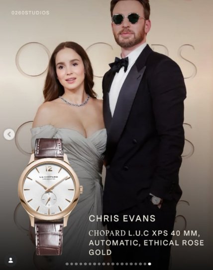 Кріс Еванс оскар