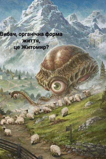 Мем про Житомир