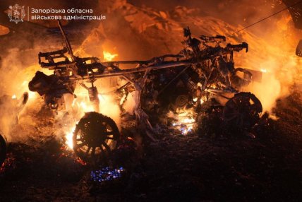 Росія вдарила по автостоянці у Запоріжжі 15.04.2026