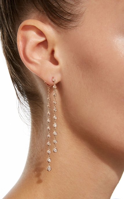Длинные серьги