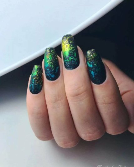 манікюр на новий рік, ідеї манікюру