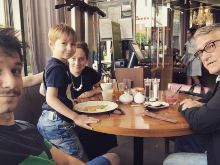 Гаркалин в кругу семьи