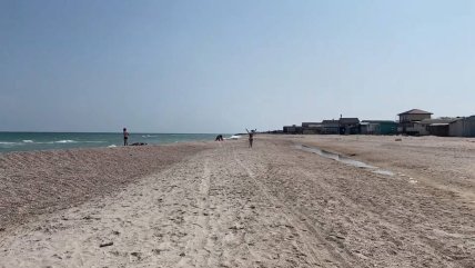 Пляжи оккупированной Кирилловки