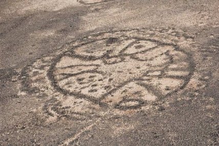 NASA показало снимки таинственных рисунков в Казахстане