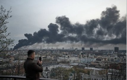 Як виглядає Київ після атаки 16 квітня