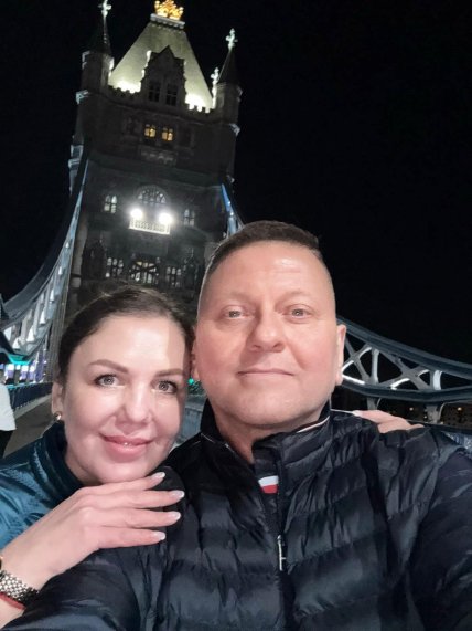 Валерій Залужний з дружиною Оленою