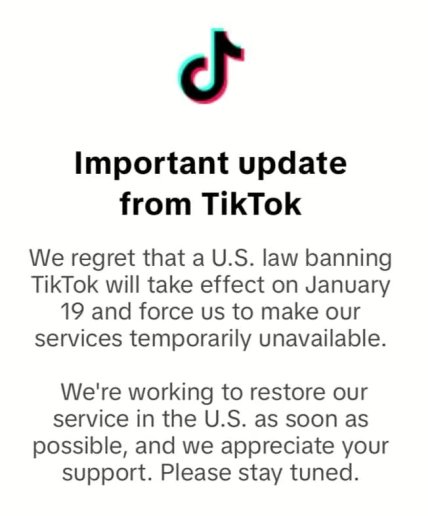 До початку заборони: у США заблокували TikTok і не тільки те, що бачать користувачі (відео)