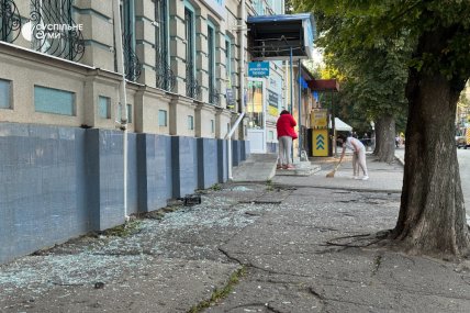 Вибух у Сумах