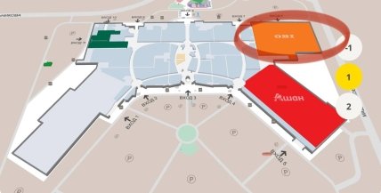 Мега Химки план строения