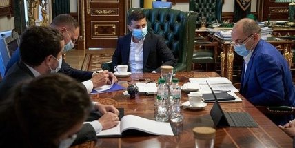 Владимир Зеленский в ОП