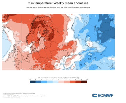 Карта температур