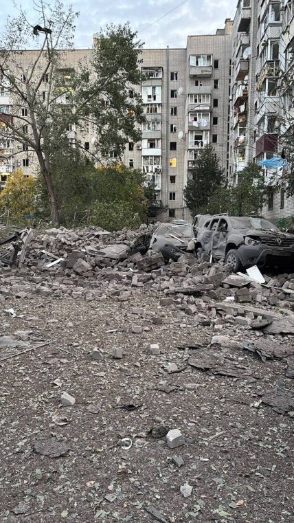 Росія атакувала Кременчук 7.10.2026, наслідки