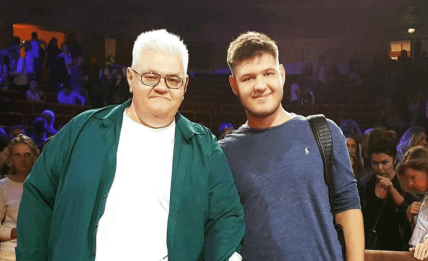 Сергій Сивохо разом із сином Саввою