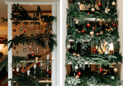 Декор лестницы или стеллажей