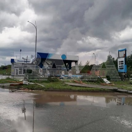 Последствия торнадо в России