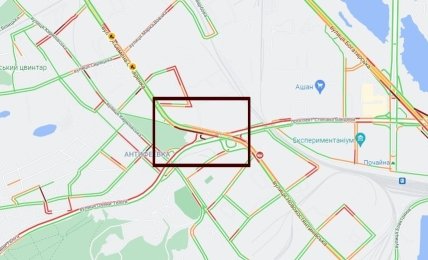 Порыв теплотрассы в Киеве 29.10.2021