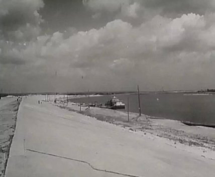 Оболонська набережна Києва у 70-ті роки